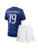 Ranska Theo Hernandez #19 Kotipaita Lasten MM-kisat 2026 Lyhythihainen (+ shortsit)